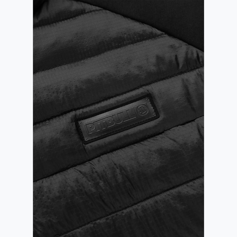 Pánska vesta Pitbull Hofer Hybrid Padded Hooded black 9