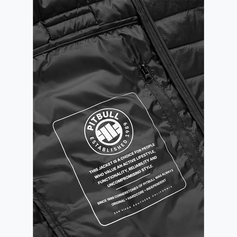 Pánska vesta Pitbull Hofer Hybrid Padded Hooded black 10