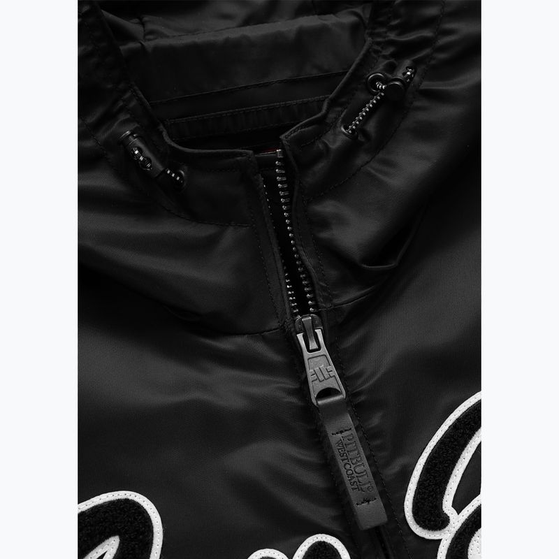 Pánska bunda Pitbull Aero Flight Hooded black 8