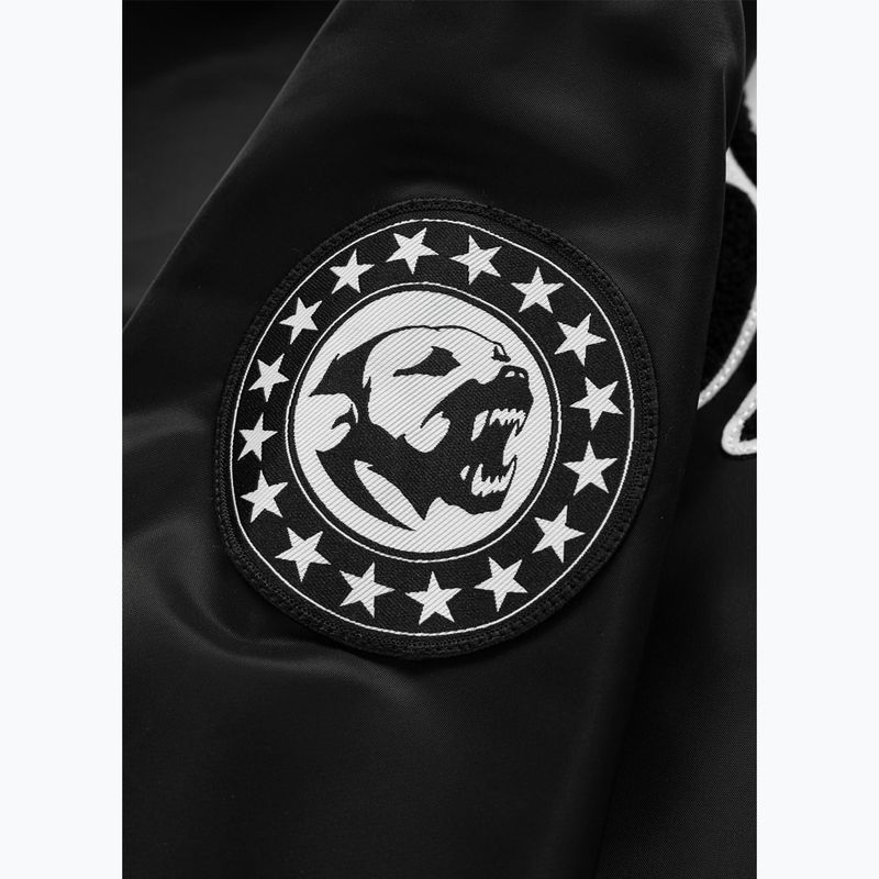 Pánska bunda Pitbull Aero Flight Hooded black 11