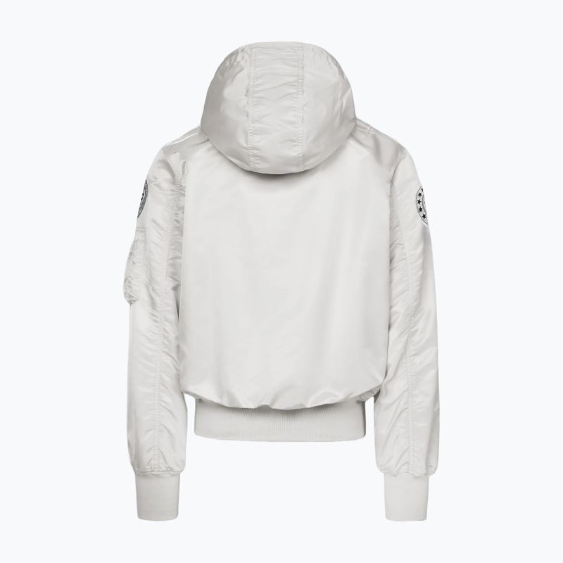 Pánska bunda Pitbull Aero Flight Hooded off white 6