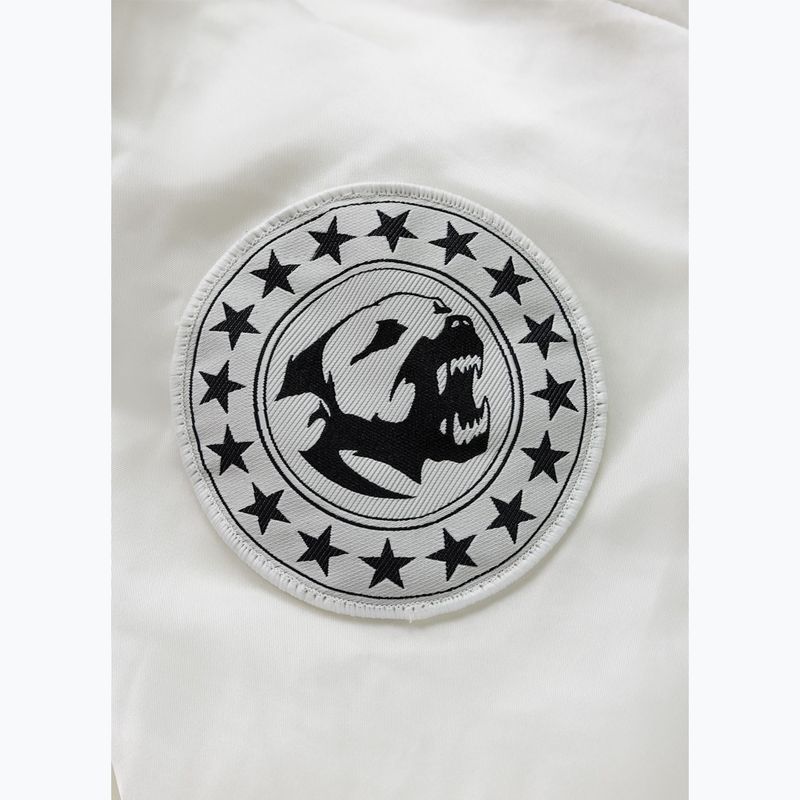 Pánska bunda Pitbull Aero Flight Hooded off white 9