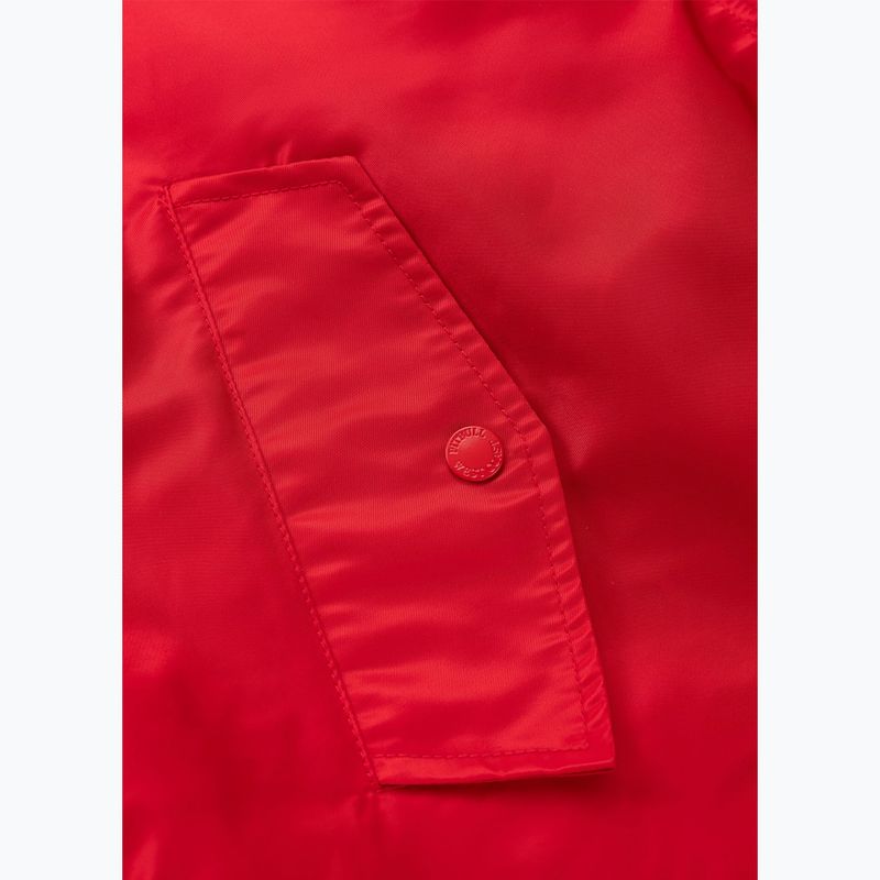 Pánska bunda Pitbull Aero Flight Hooded fluo/red 8