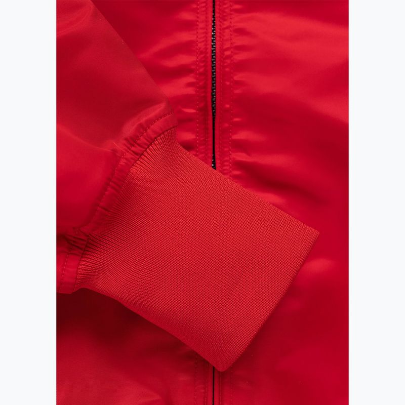 Pánska bunda Pitbull Aero Flight Hooded fluo/red 12