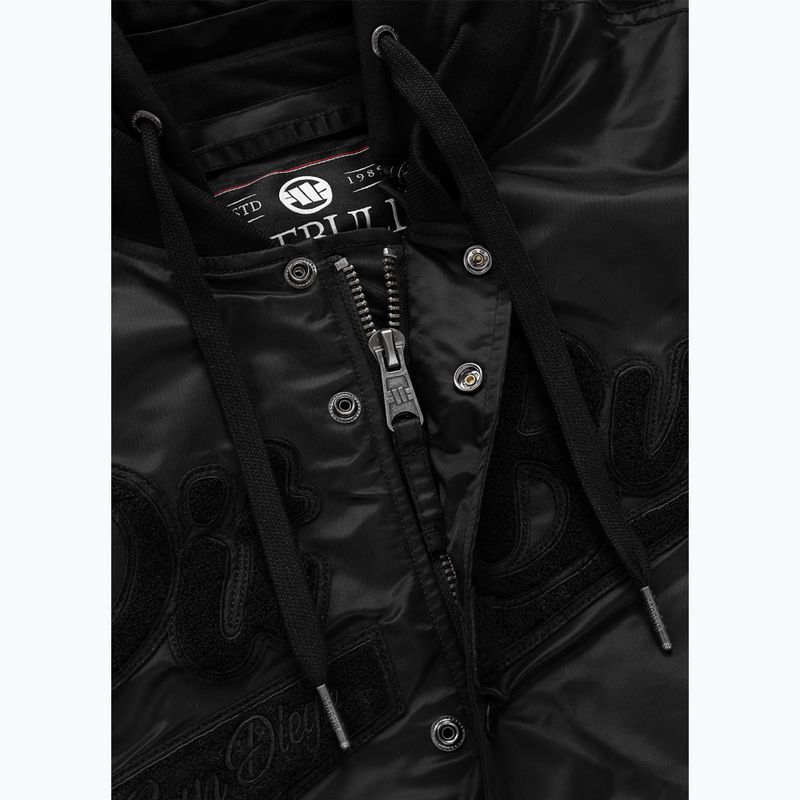 Pánska bunda Pitbull Mason San Diego Baseball Hooded black 7