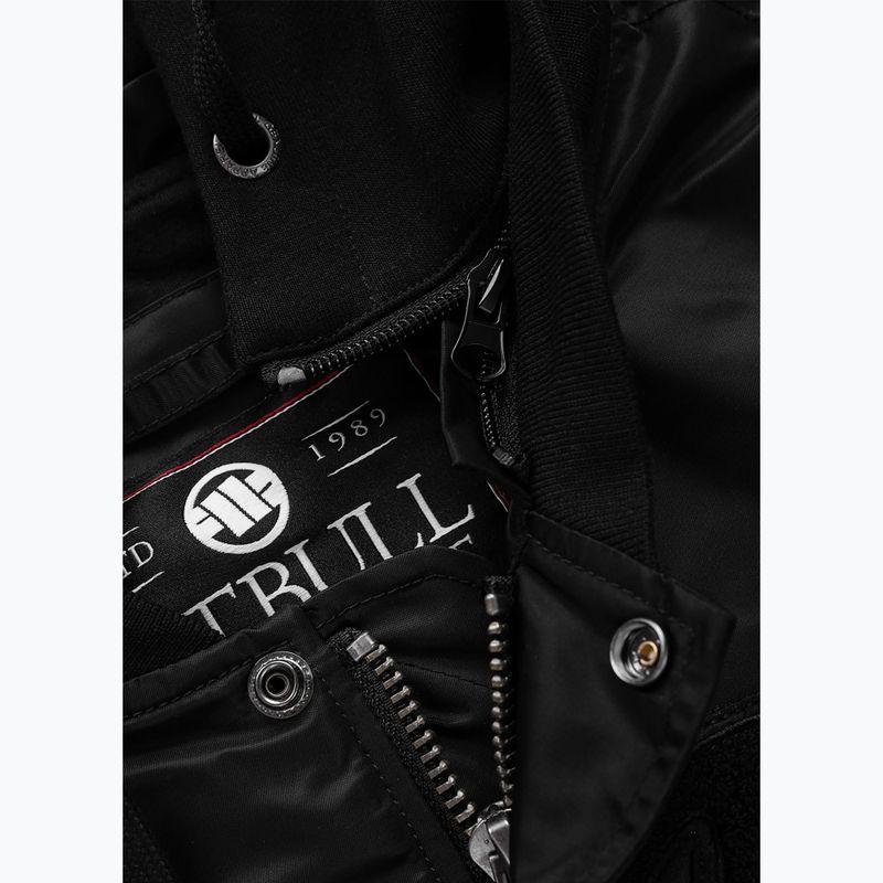 Pánska bunda Pitbull Mason San Diego Baseball Hooded black 9