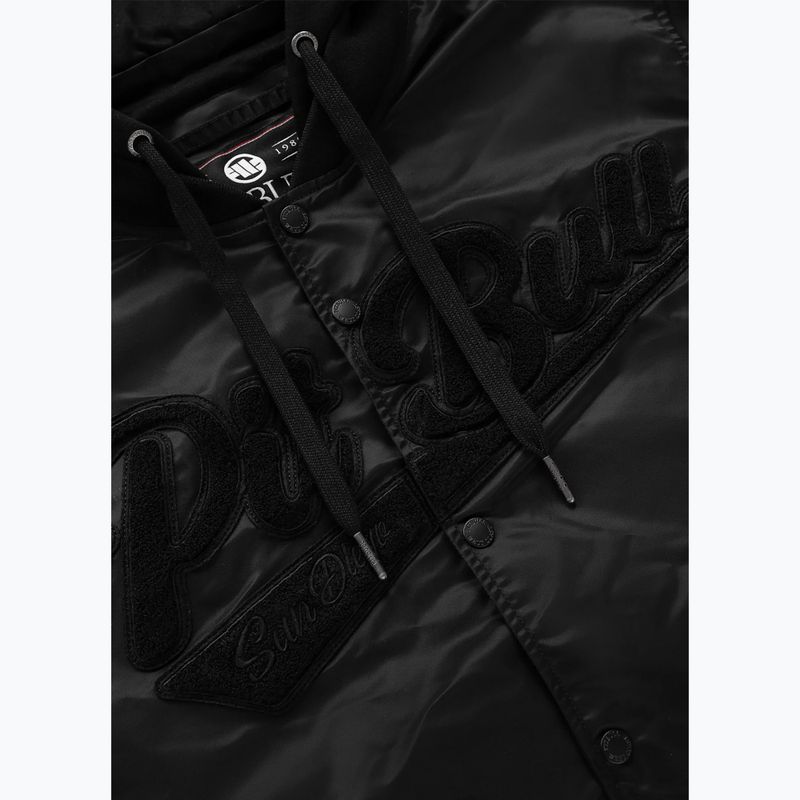 Pánska bunda Pitbull Mason San Diego Baseball Hooded black 11