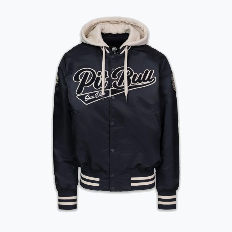 Pánska bunda Pitbull Mason San Diego Baseball Hooded dark navy/beige 4