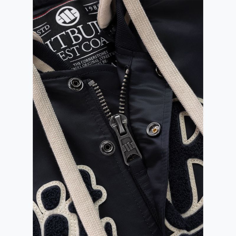 Pánska bunda Pitbull Mason San Diego Baseball Hooded dark navy/beige 8