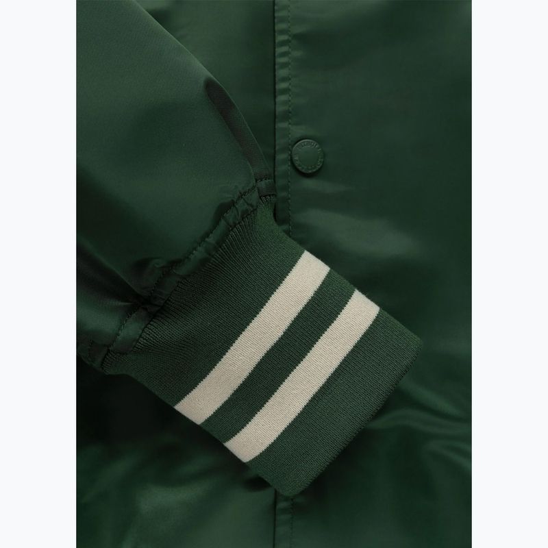 Pánska bunda Pitbull Mason San Diego Baseball Hooded bottle green/beige 10