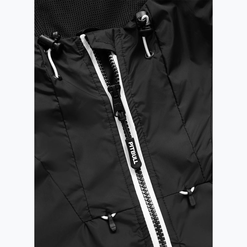 Dámska bunda Pitbull Aaricia Stripes Nylon Hooded black 5