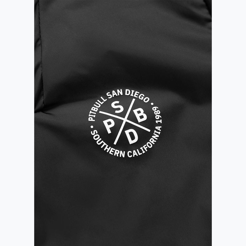 Dámska bunda Pitbull Aaricia Stripes Nylon Hooded black 7