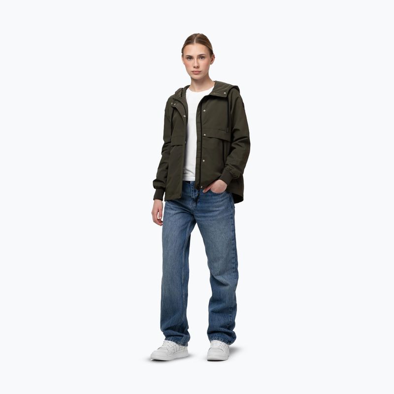 Dámska bunda Pitbull Avalon Hooded olive 2
