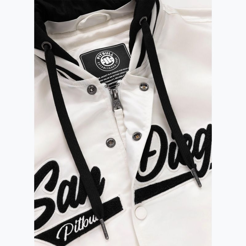 Dámska bunda Pitbull Angela San Diego Hooded Varsity off white 7