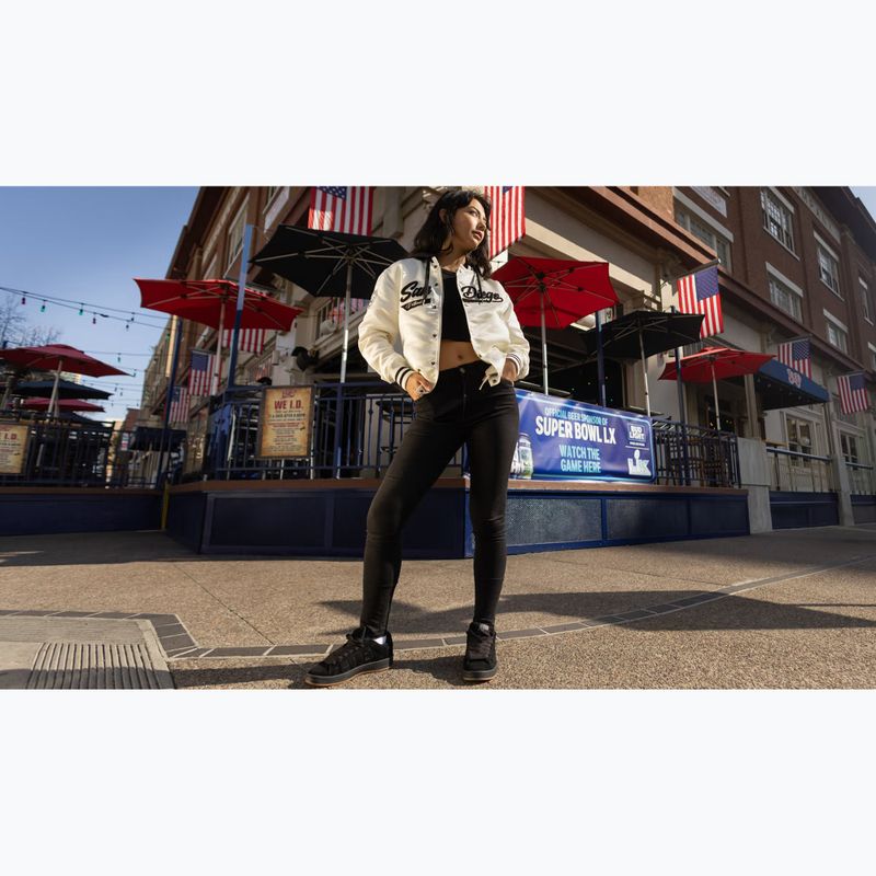 Dámska bunda Pitbull Angela San Diego Hooded Varsity off white 16