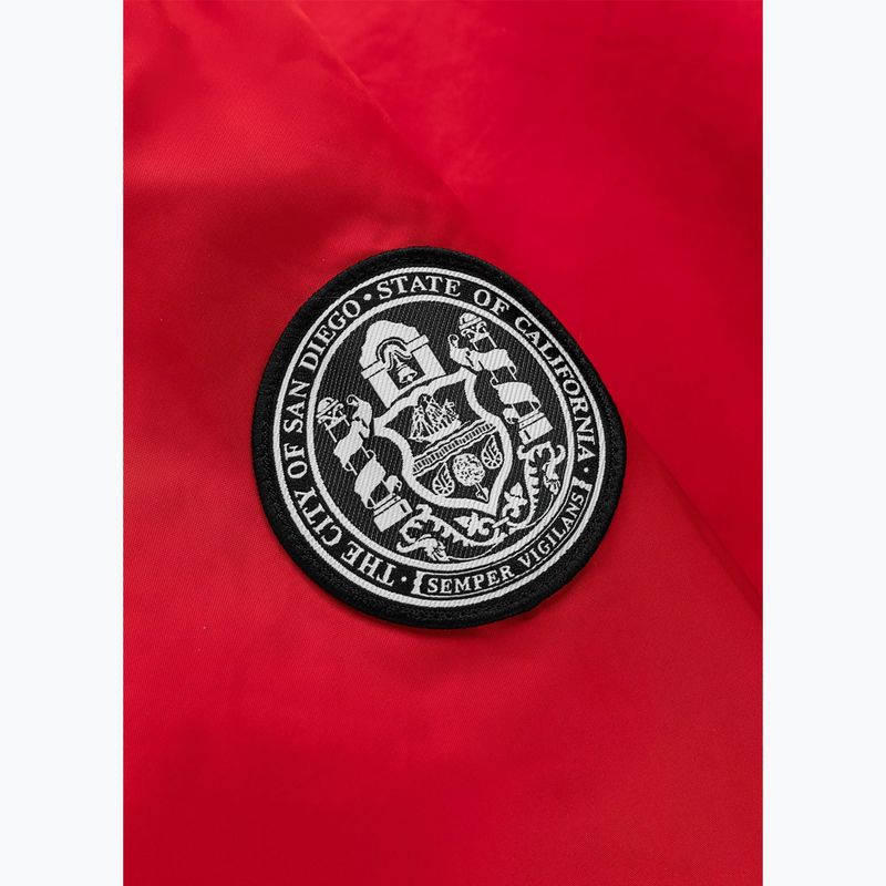 Dámska bunda Pitbull Angela San Diego Hooded Varsity fluo/red 11