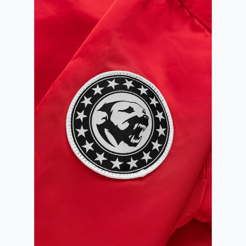 Dámska bunda Pitbull Angela San Diego Hooded Varsity fluo/red 12
