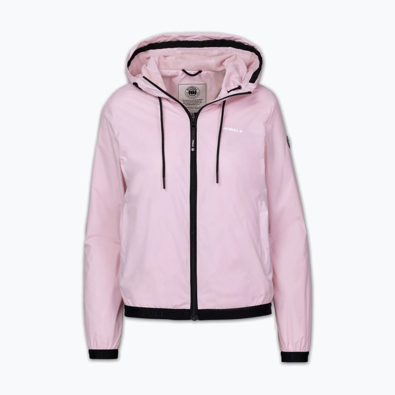 Dámska bunda Pitbull Adena Hooded powder pink 3