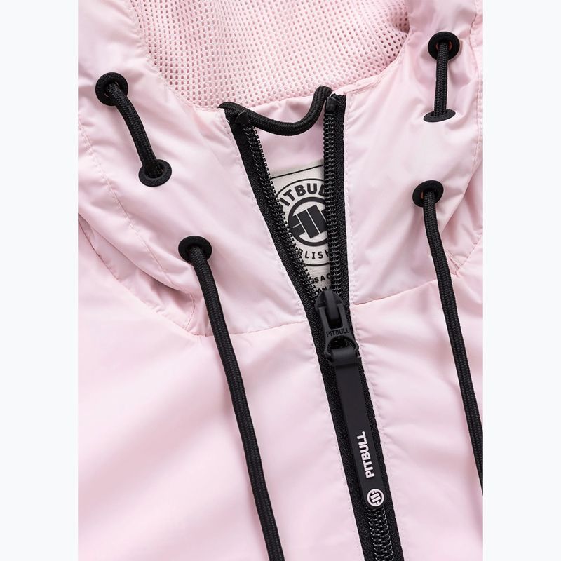 Dámska bunda Pitbull Adena Hooded powder pink 6