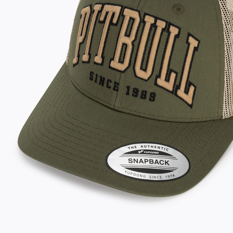 Pánska šiltovka Pitbull Mesh "Pitbull Norton" Trucker Low Profile green 3