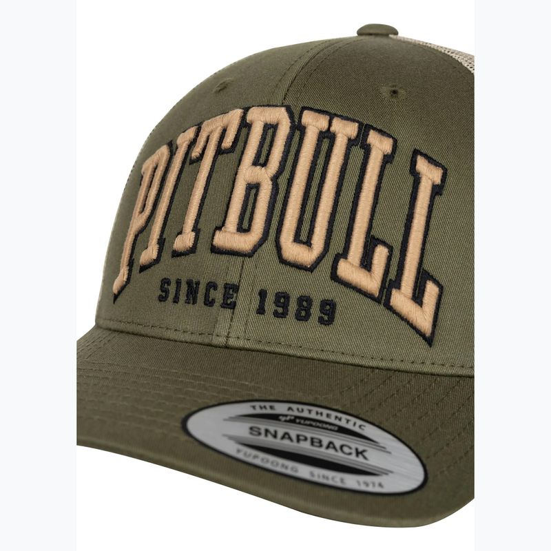 Pánska šiltovka Pitbull Mesh "Pitbull Norton" Trucker Low Profile green 3