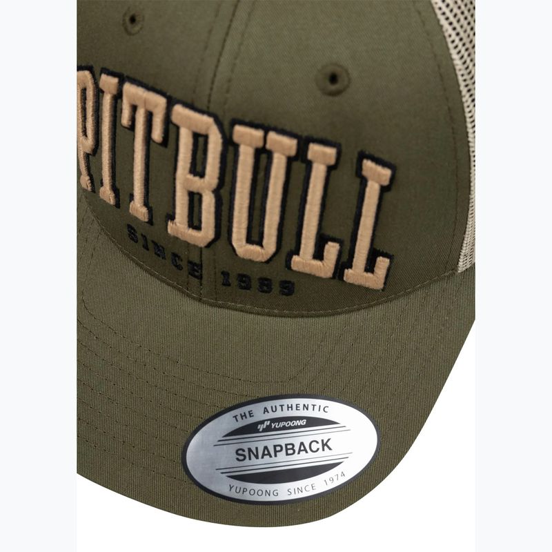 Pánska šiltovka Pitbull Mesh "Pitbull Norton" Trucker Low Profile green 4