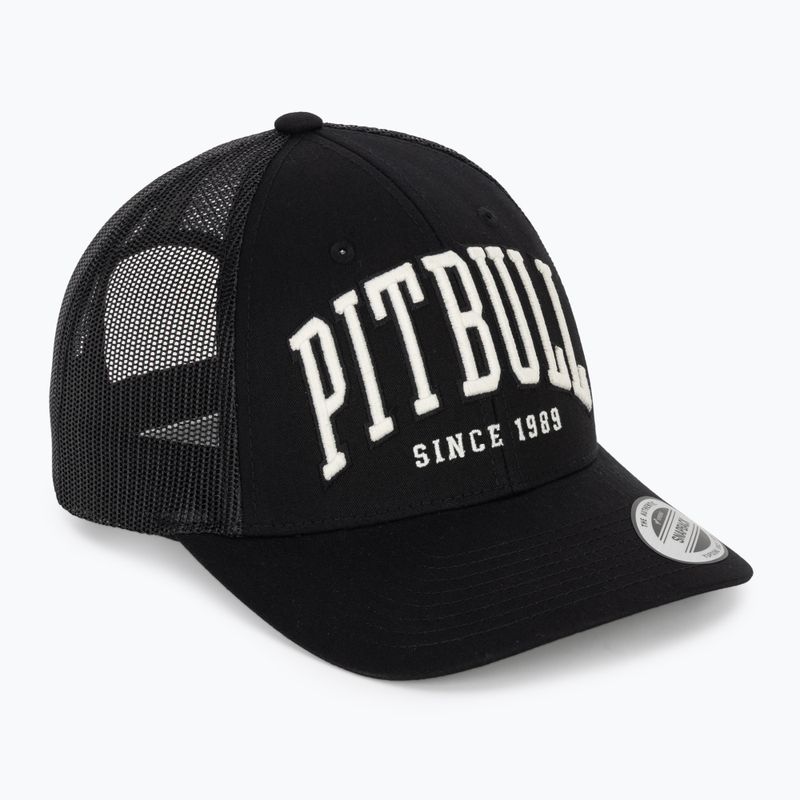 Pánska šiltovka Pitbull Mesh "Pitbull Norton" Trucker Low Profile black/black