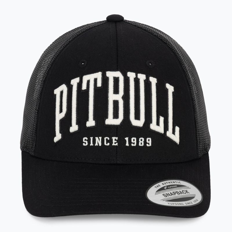 Pánska šiltovka Pitbull Mesh "Pitbull Norton" Trucker Low Profile black/black 2