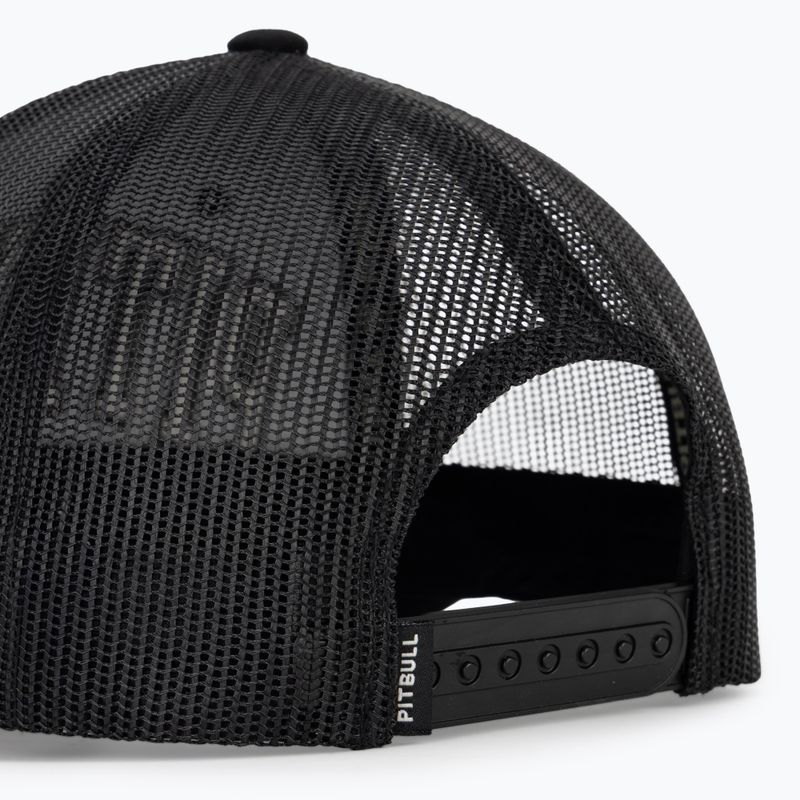 Pánska šiltovka Pitbull Mesh "Pitbull Norton" Trucker Low Profile black/black 4