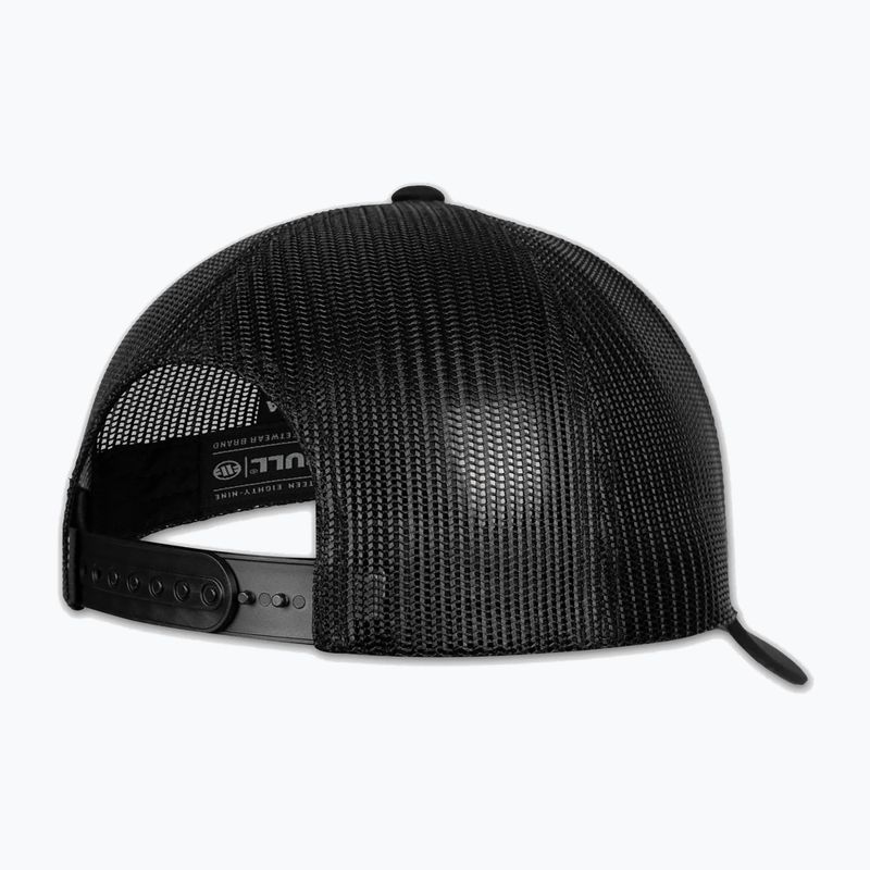 Pánska šiltovka Pitbull Mesh "Pitbull Norton" Trucker Low Profile black/black 2