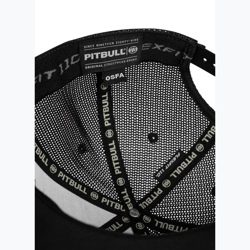 Pánska šiltovka Pitbull Mesh "Pitbull Norton" Trucker Low Profile black/black 5