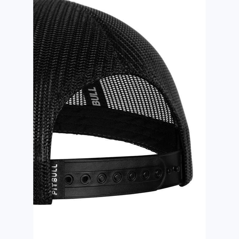 Pánska šiltovka Pitbull Mesh "Pitbull Norton" Trucker Low Profile black/black 6