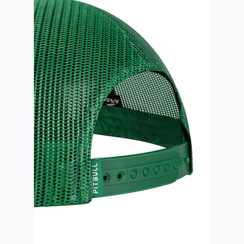 Pánska šiltovka Pitbull "SO.CAL.” Retro Trucker green/white 6