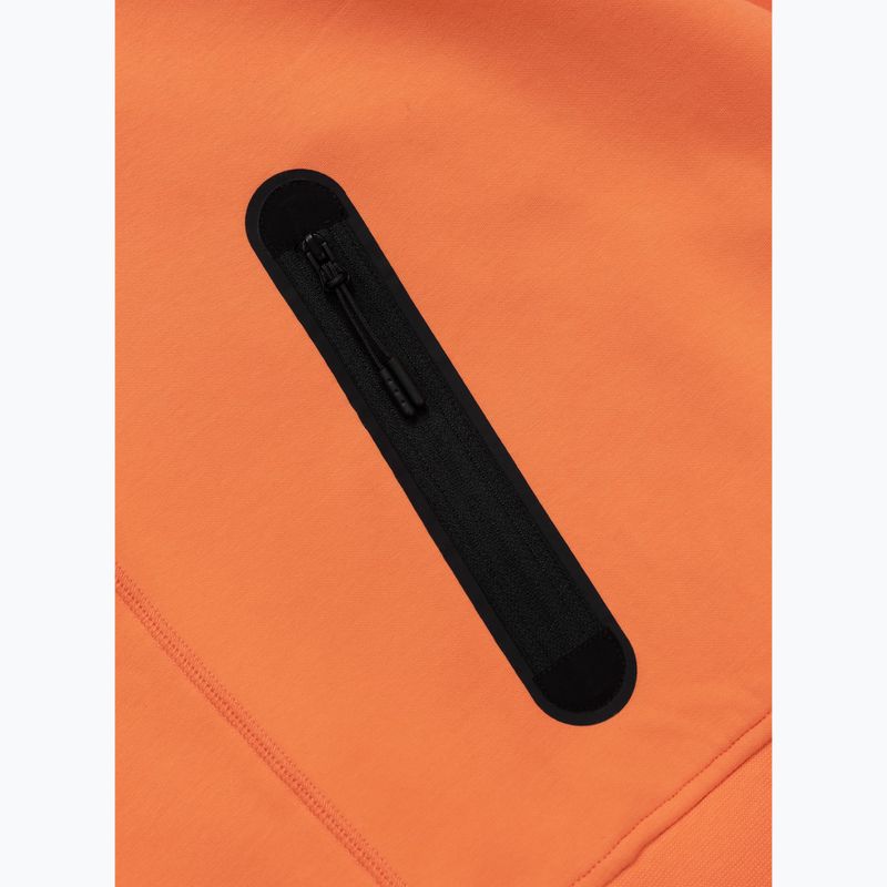 Pánska mikina Pitbull Dogwood Crewneck Sweatshirt fluo orange 7