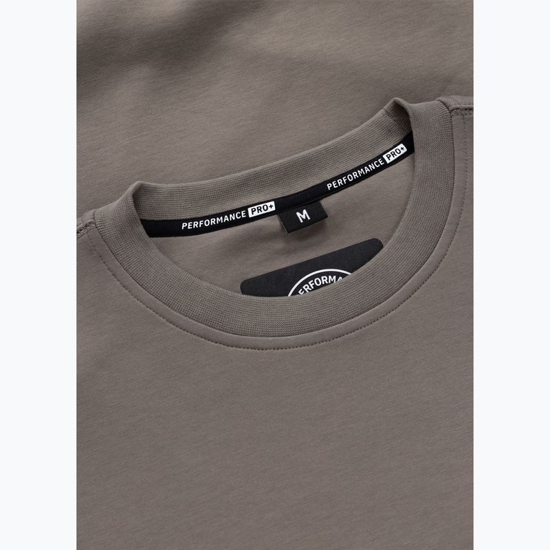 Pánska mikina Pitbull Dogwood Crewneck Sweatshirt taupe 6