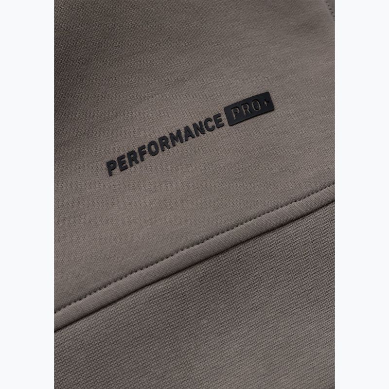 Pánska mikina Pitbull Dogwood Crewneck Sweatshirt taupe 9