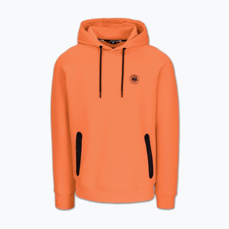 Pánska mikina Pitbull Dogwood Hooded Sweatshirt fluo orange 4
