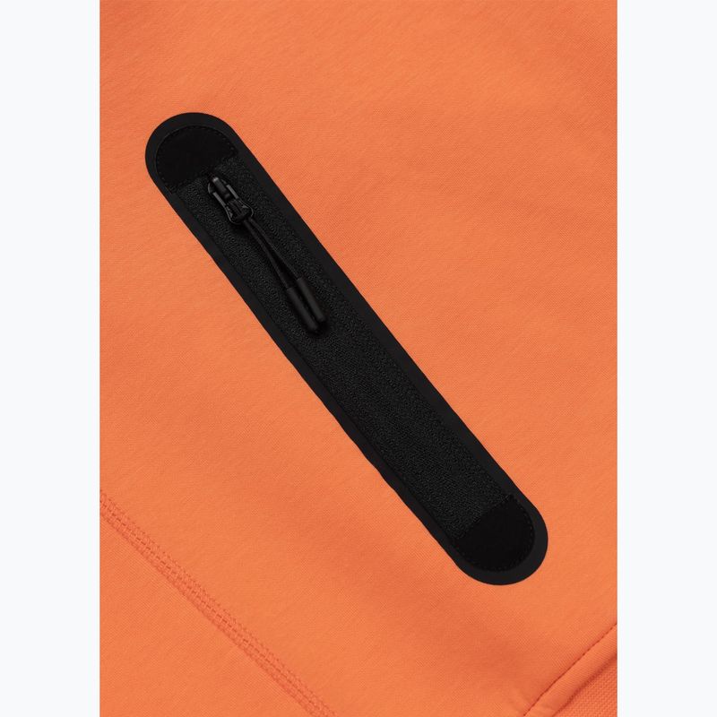 Pánska mikina Pitbull Dogwood Hooded Sweatshirt fluo orange 7