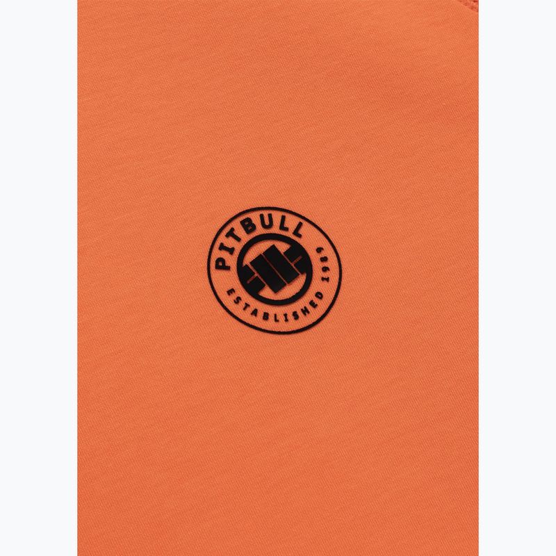 Pánska mikina Pitbull Dogwood Hooded Sweatshirt fluo orange 8