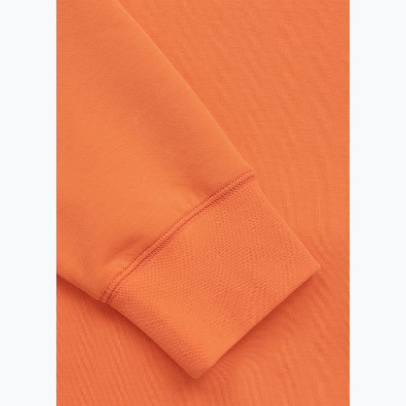 Pánska mikina Pitbull Dogwood Hooded Sweatshirt fluo orange 10