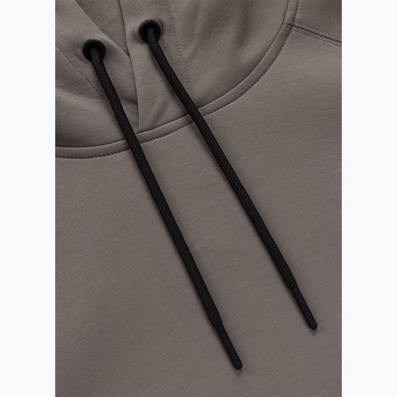 Pánska mikina Pitbull Dogwood Hooded Sweatshirt taupe 6