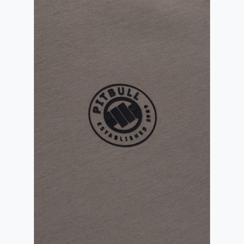 Pánska mikina Pitbull Dogwood Hooded Sweatshirt taupe 8