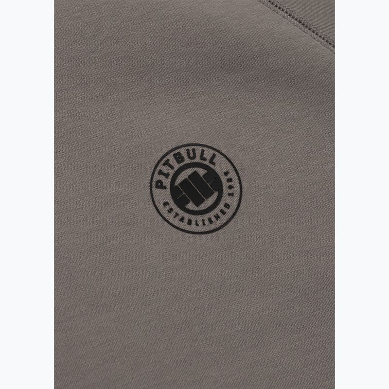 Pánska mikina Pitbull Dogwood Hooded Zip Sweatshirt taupe 9