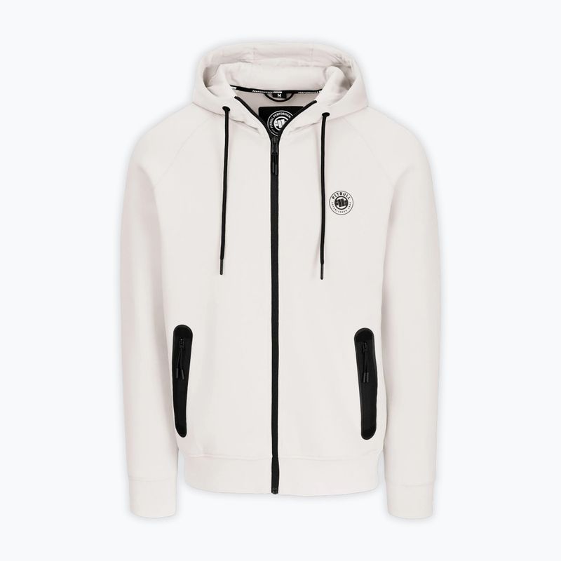 Pánska mikina Pitbull Dogwood Hooded Zip Sweatshirt off white 6