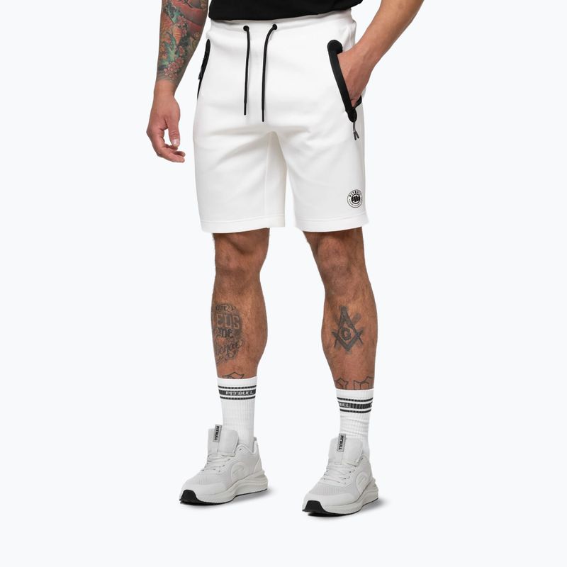 Pánske šortky Pitbull Dogwood Sport off white 4