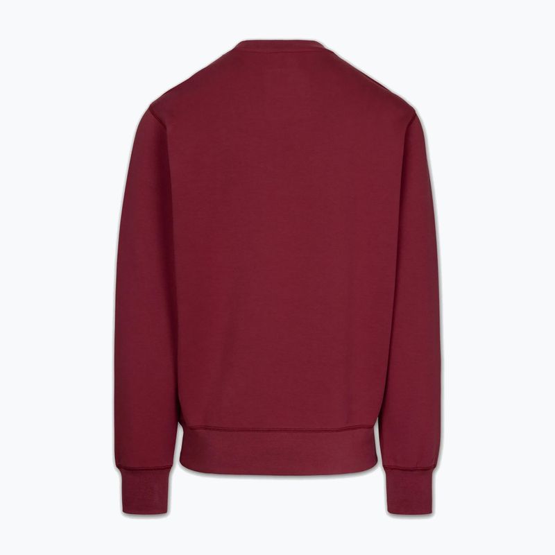 Pánska mikina Pitbull Sampson Crewneck Sweatshirt burgundy 6
