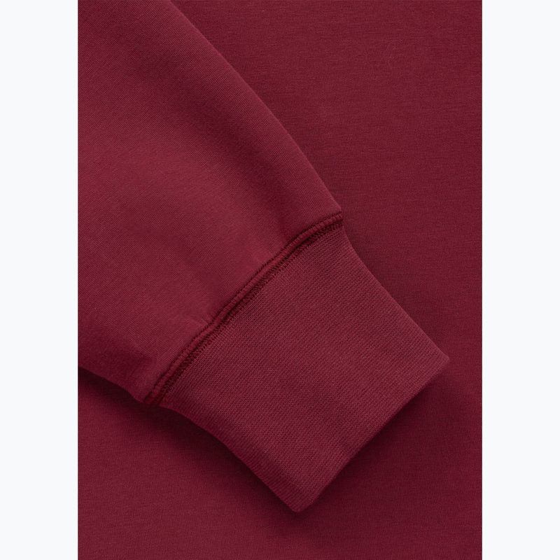 Pánska mikina Pitbull Sampson Crewneck Sweatshirt burgundy 8