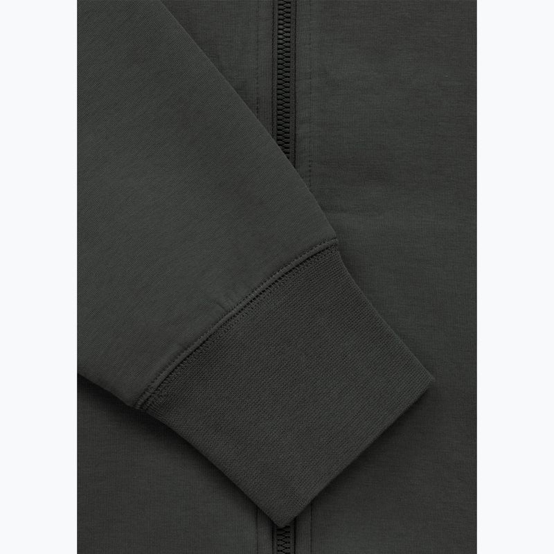 Pánska mikina Pitbull Sampson Zip grey/green 8