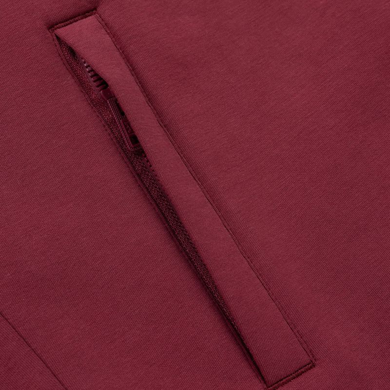 Pánska mikina Pitbull Sampson Zip burgundy 6