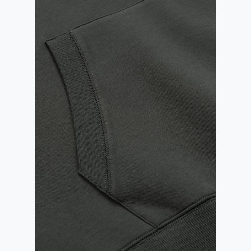 Pánska mikina Pitbull Sampson Hooded Sweatshirt grey/green 9